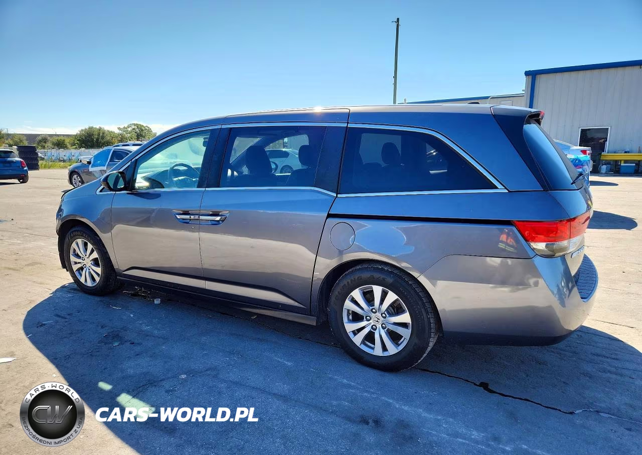 2014 Honda Odyssey Exl VIN:5FNRL5H66EB022081 - 2