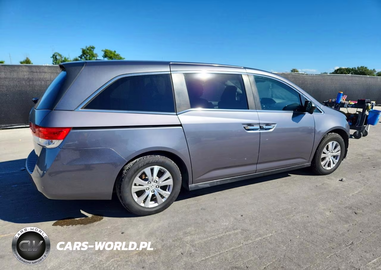 2014 Honda Odyssey Exl VIN:5FNRL5H66EB022081 - 3