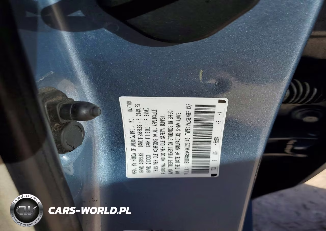 2009 Acura Tl VIN:19UUA865X9A026145 - 12
