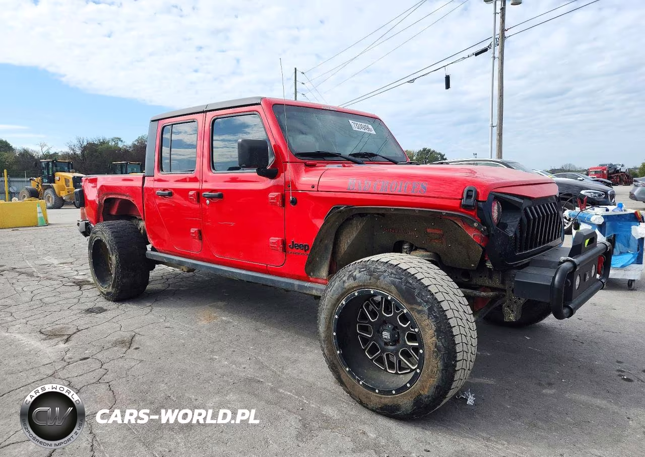 2022 Jeep Gladiator Sport VIN:1C6HJTAG4NL169139 - 4
