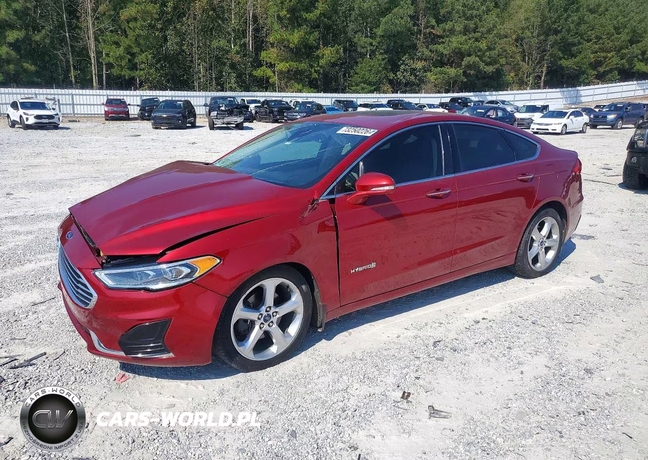 2019 Ford Fusion Sel VIN:3FA6P0MU9KR262501 - 1