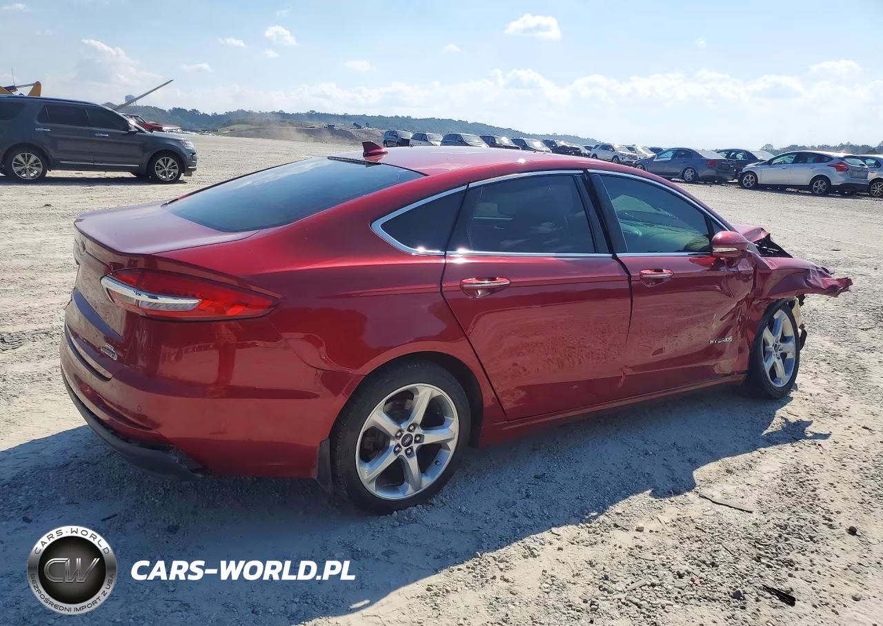 2019 Ford Fusion Sel VIN:3FA6P0MU9KR262501 - 3