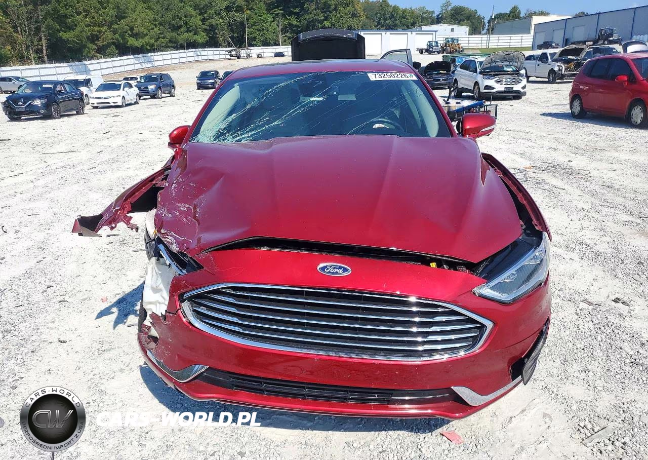 2019 Ford Fusion Sel VIN:3FA6P0MU9KR262501 - 5