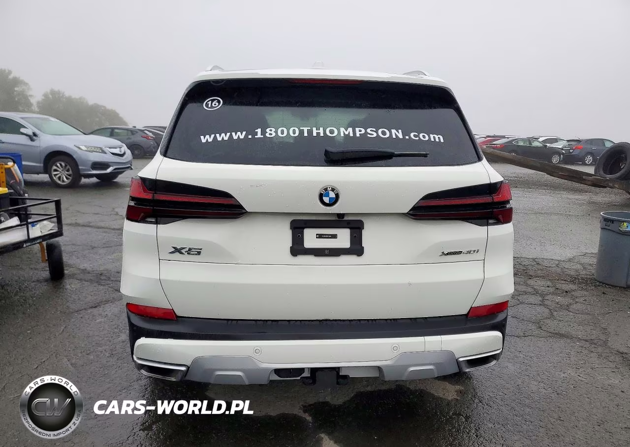2026 BMW X5 xDrive40I VIN:5UX23EU05T9318606 - 6