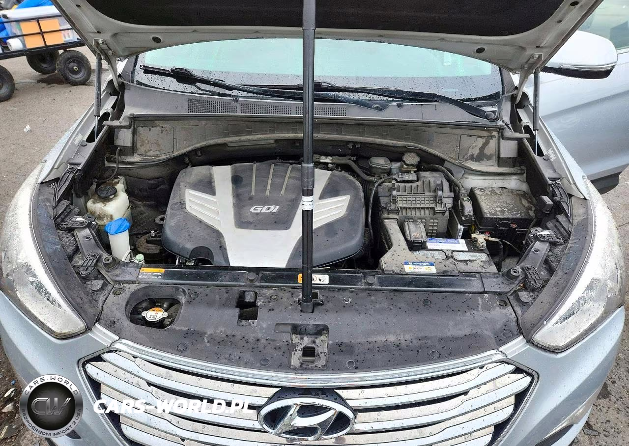 2015 Hyundai Santa Fe Gls VIN:KM8SR4HF5FU123904 - 12