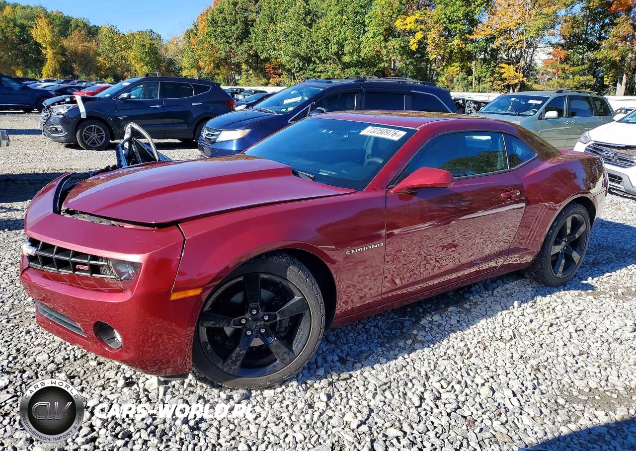 2011 Chevrolet Camaro Lt VIN:2G1FC1ED7B9146612 - 1