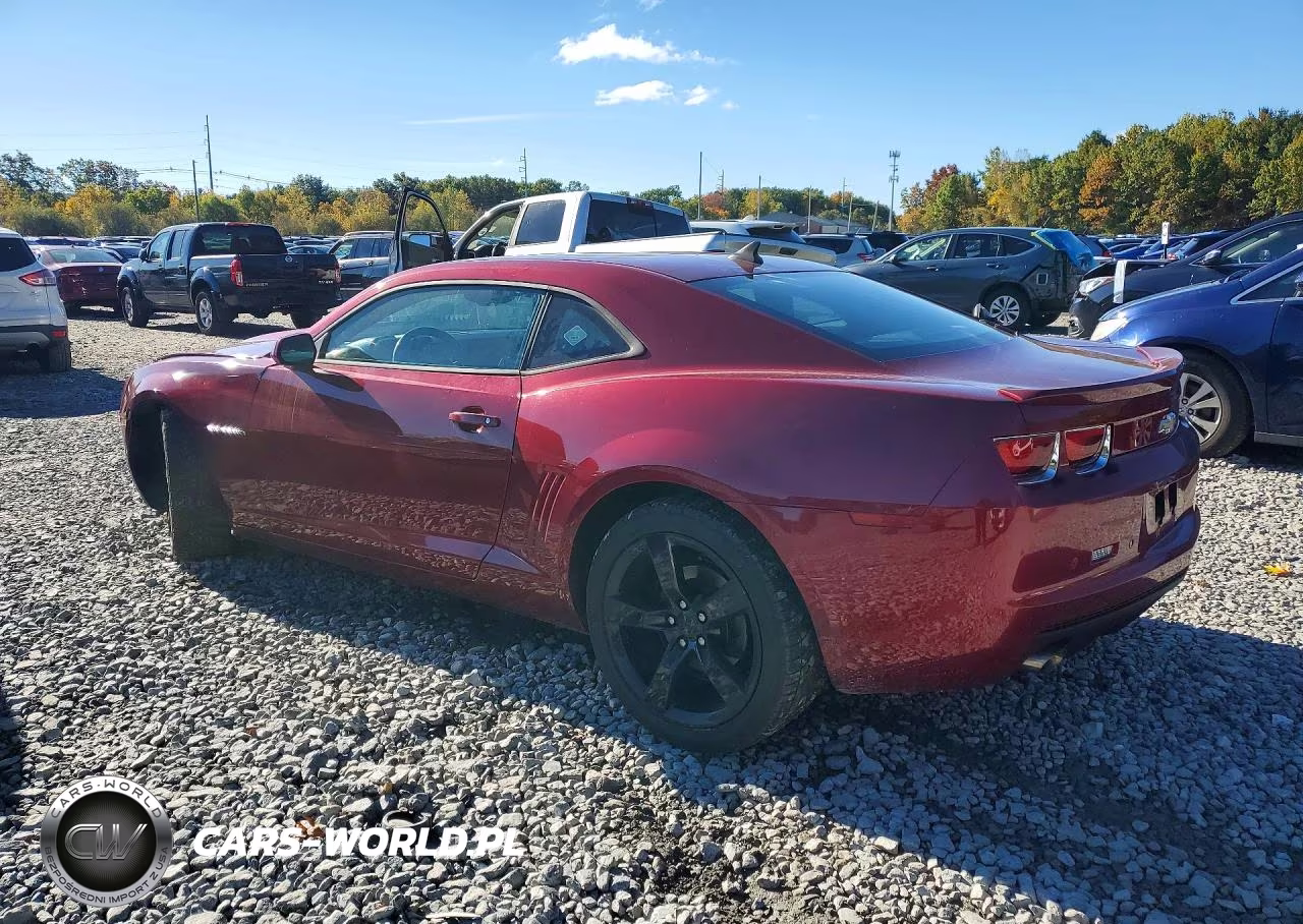 2011 Chevrolet Camaro Lt VIN:2G1FC1ED7B9146612 - 2