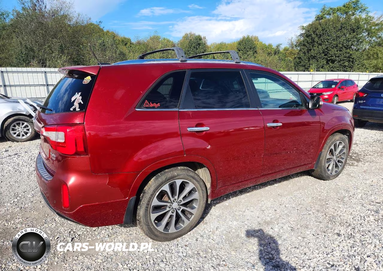 2014 Kia Sorento Sx VIN:5XYKW4A72EG533740 - 3