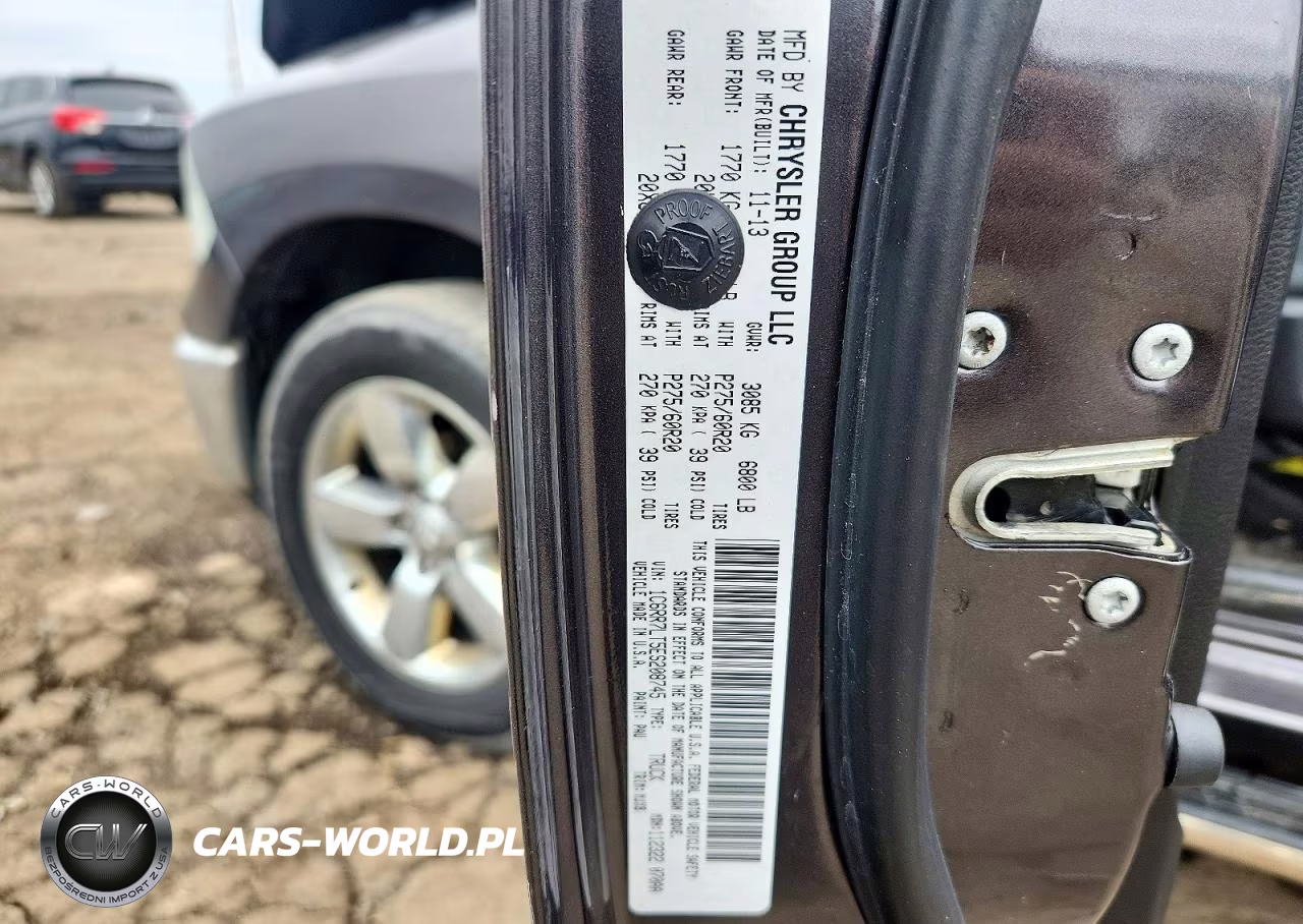 2014 Ram 1500 Slt VIN:1C6RR7LT5ES208745 - 12