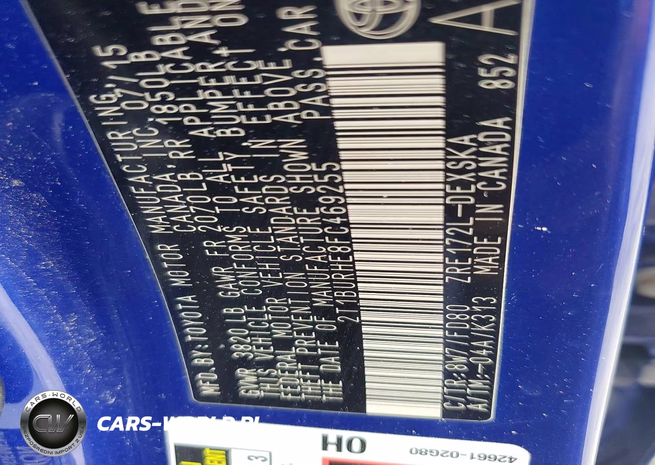 2015 Toyota Corolla S Plus VIN:2T1BURHE8FC469255 - 12