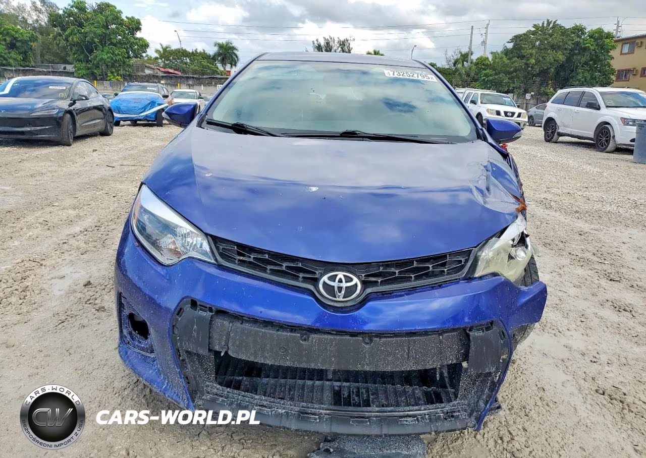 2015 Toyota Corolla S Plus VIN:2T1BURHE8FC469255 - 5