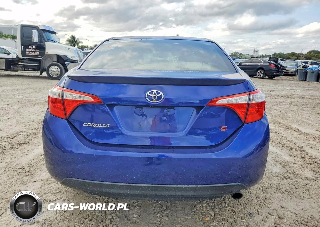 2015 Toyota Corolla S Plus VIN:2T1BURHE8FC469255 - 6