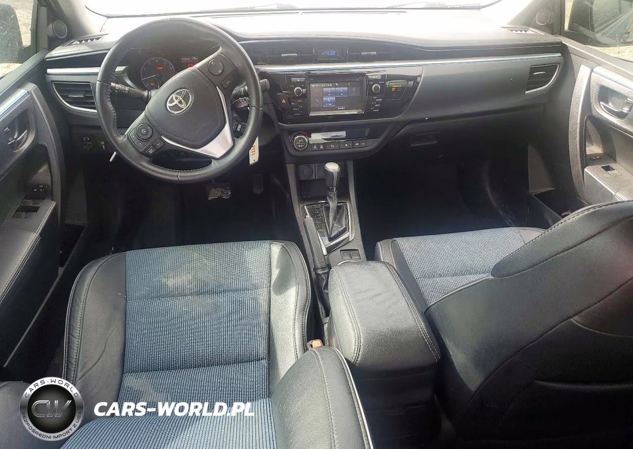 2015 Toyota Corolla S Plus VIN:2T1BURHE8FC469255 - 8