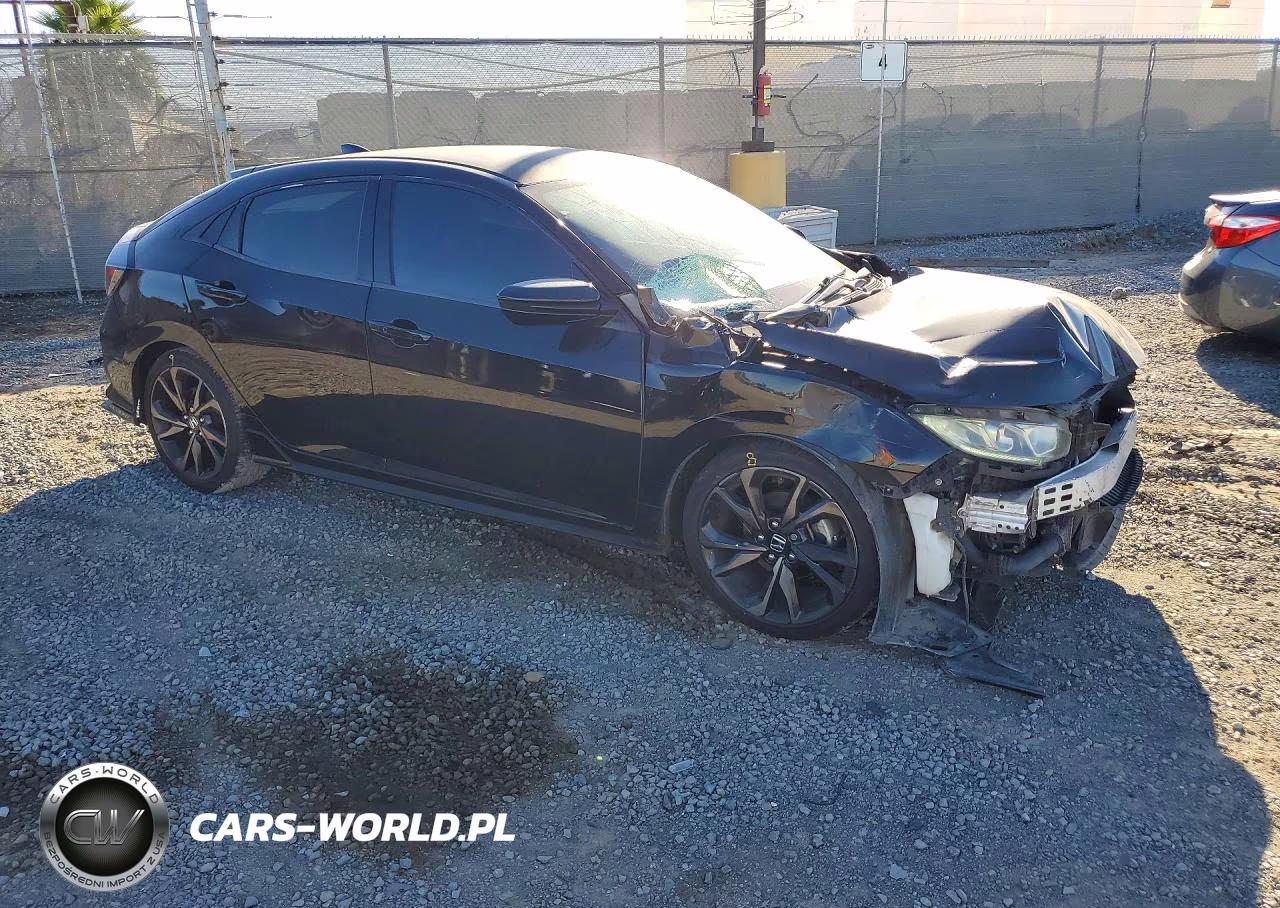 2017 Honda Civic Sport VIN:SHHFK7H41HU428403 - 4