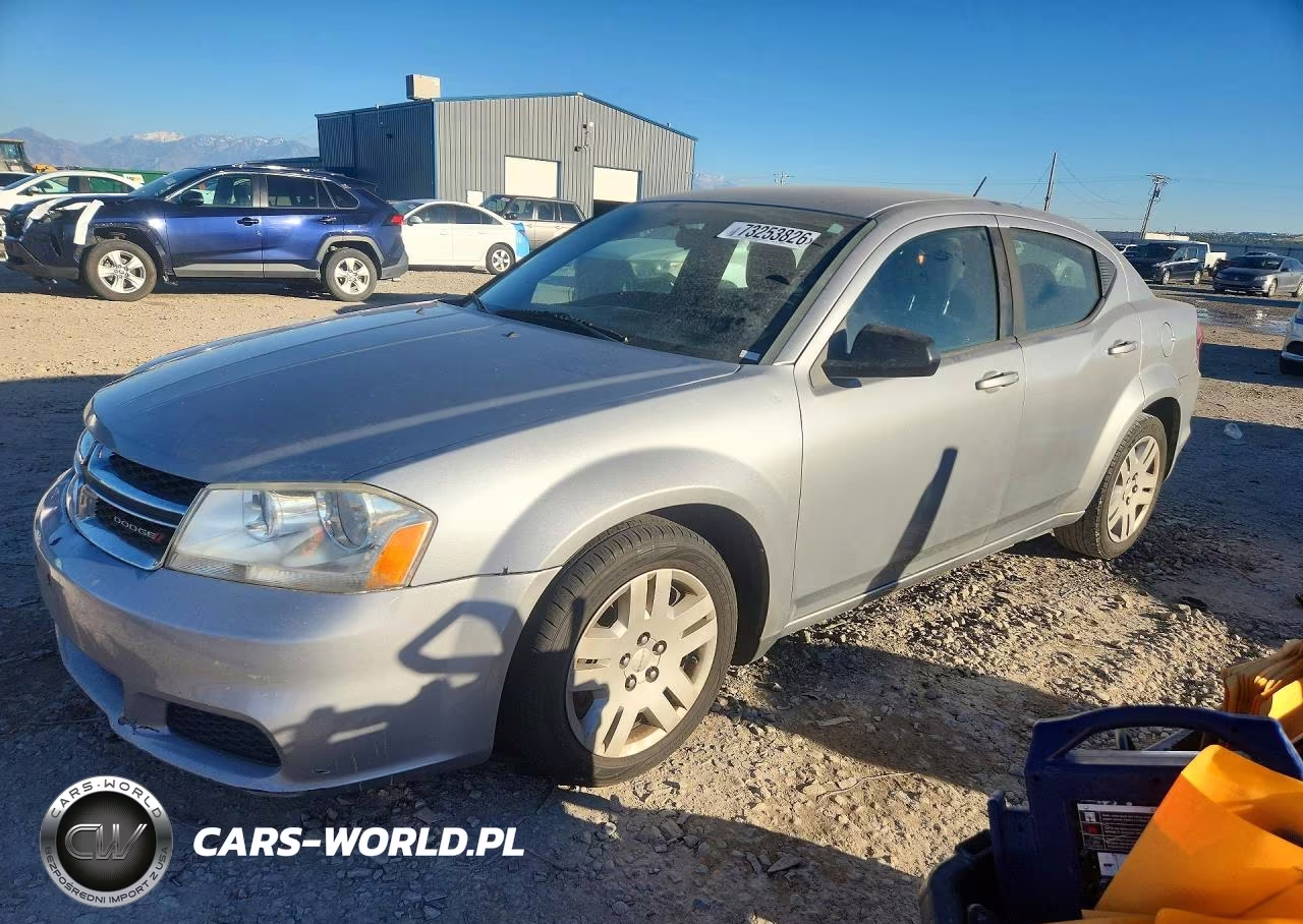 2014 Dodge Avenger Se VIN:1C3CDZAB8EN106944 - 1