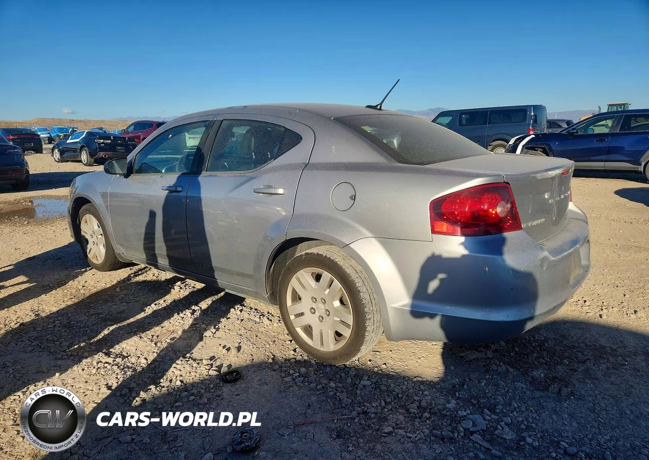 2014 Dodge Avenger Se VIN:1C3CDZAB8EN106944 - 2