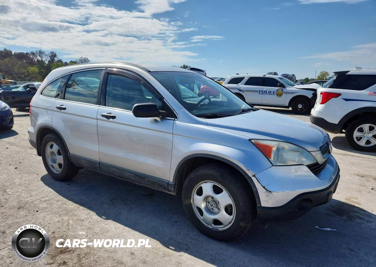 2009 Honda Cr-V Lx VIN:5J6RE48379L051354 - 4