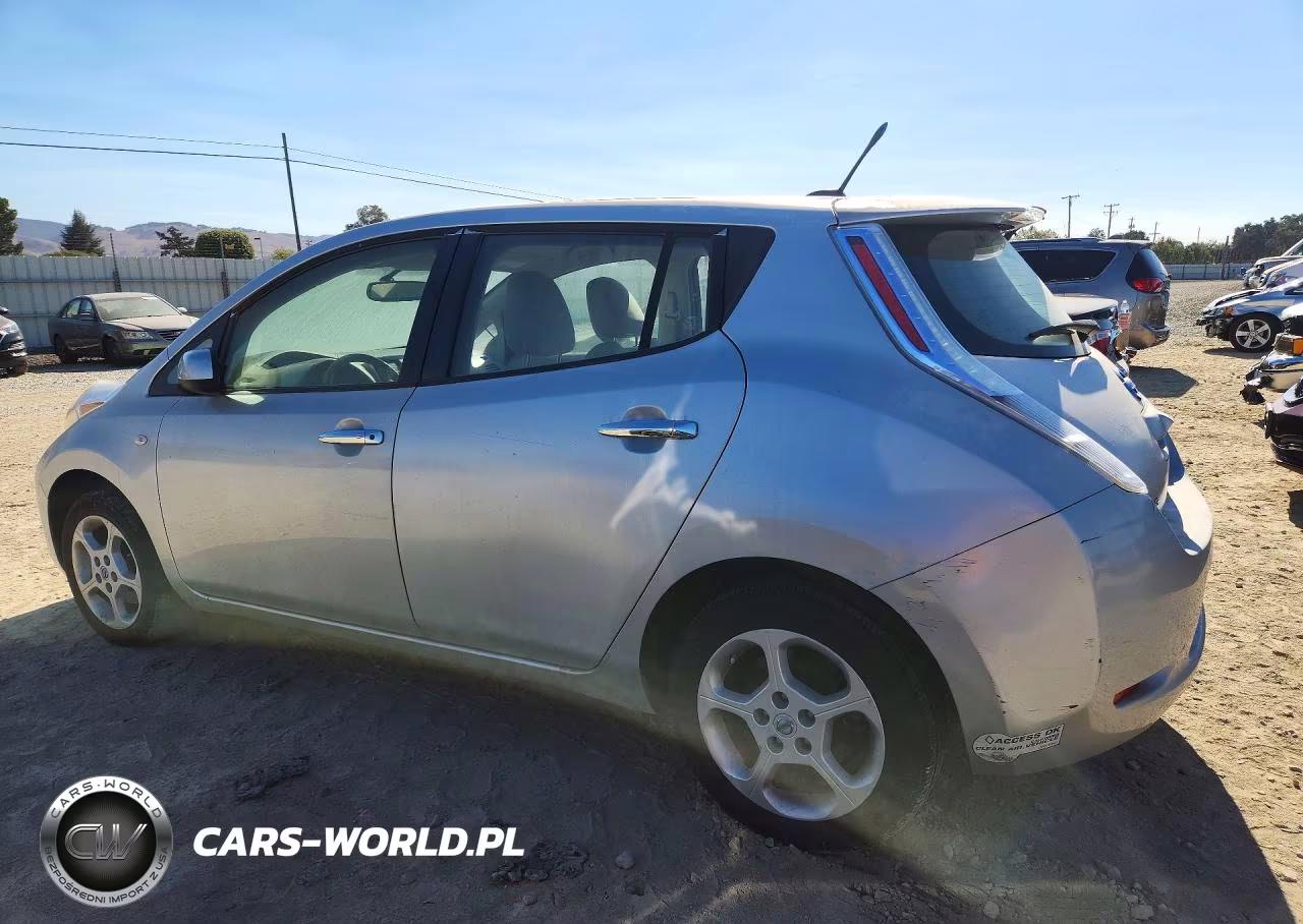 2012 Nissan Leaf Sv VIN:JN1AZ0CP1CT015535 - 2