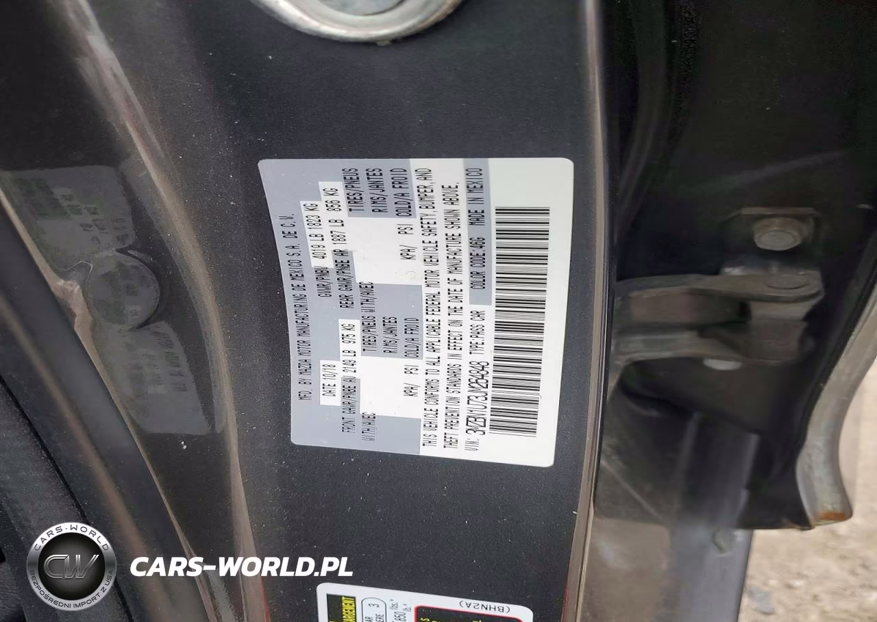 2018 Mazda 3 Sport VIN:3MZBN1U73JM264848 - 12