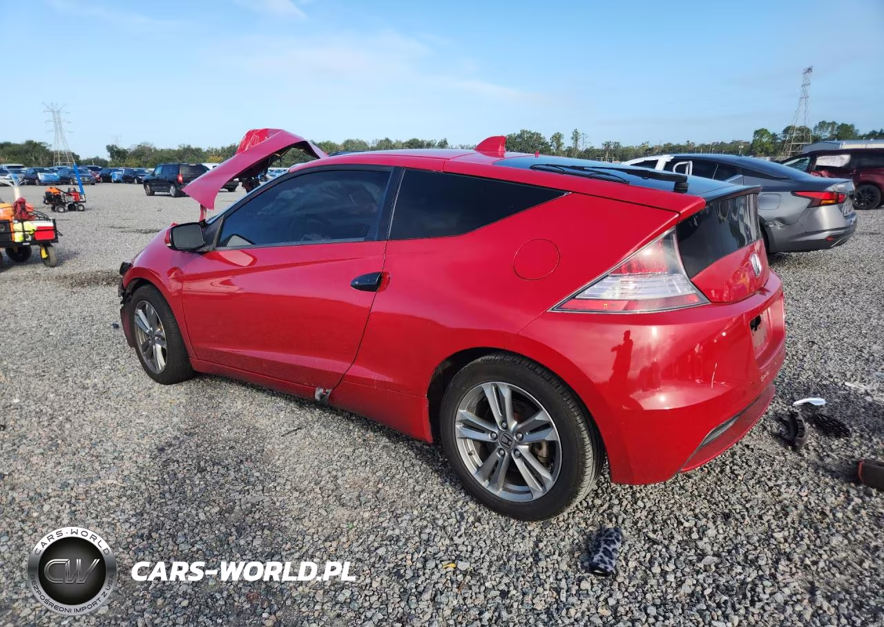2013 Honda Cr-Z Ex VIN:JHMZF1D60DS002558 - 2