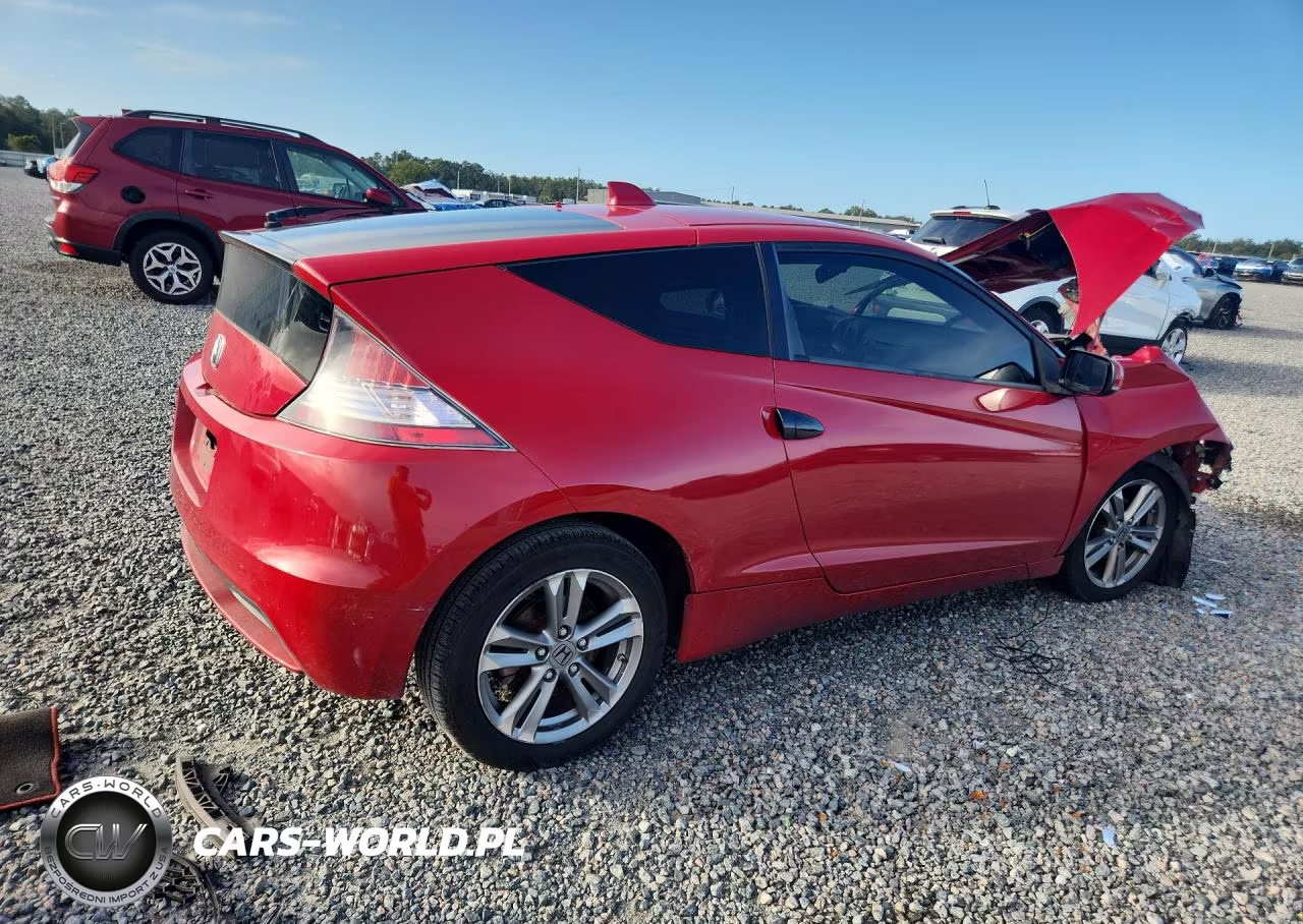 2013 Honda Cr-Z Ex VIN:JHMZF1D60DS002558 - 3