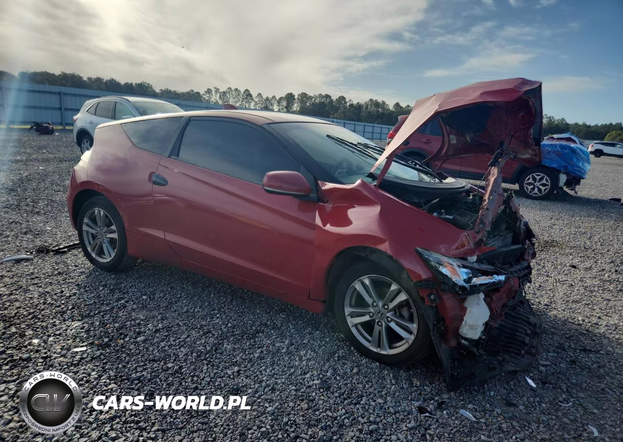 2013 Honda Cr-Z Ex VIN:JHMZF1D60DS002558 - 4