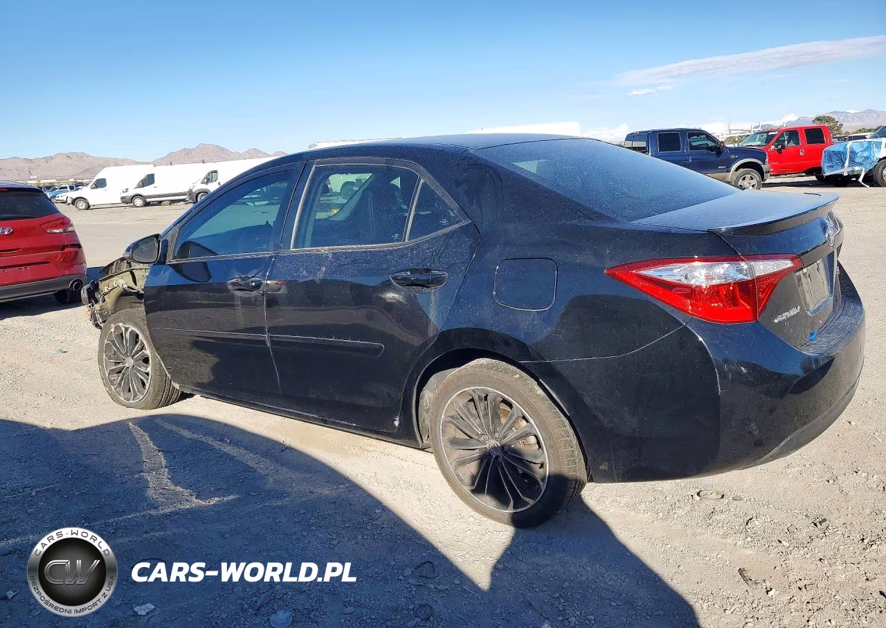 2015 Toyota Corolla S Plus VIN:5YFBURHE0FP291048 - 2
