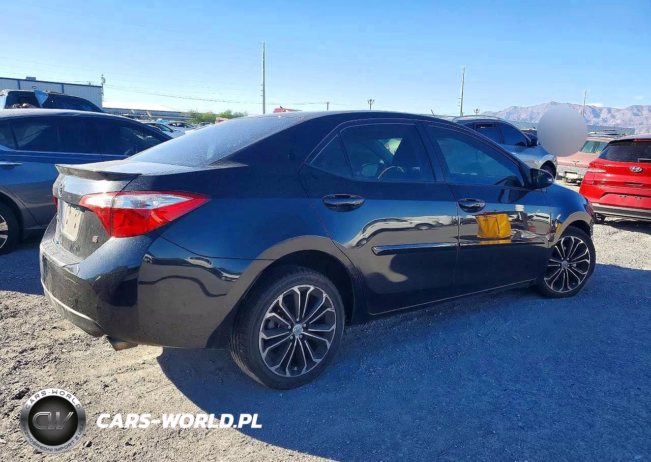 2015 Toyota Corolla S Plus VIN:5YFBURHE0FP291048 - 3