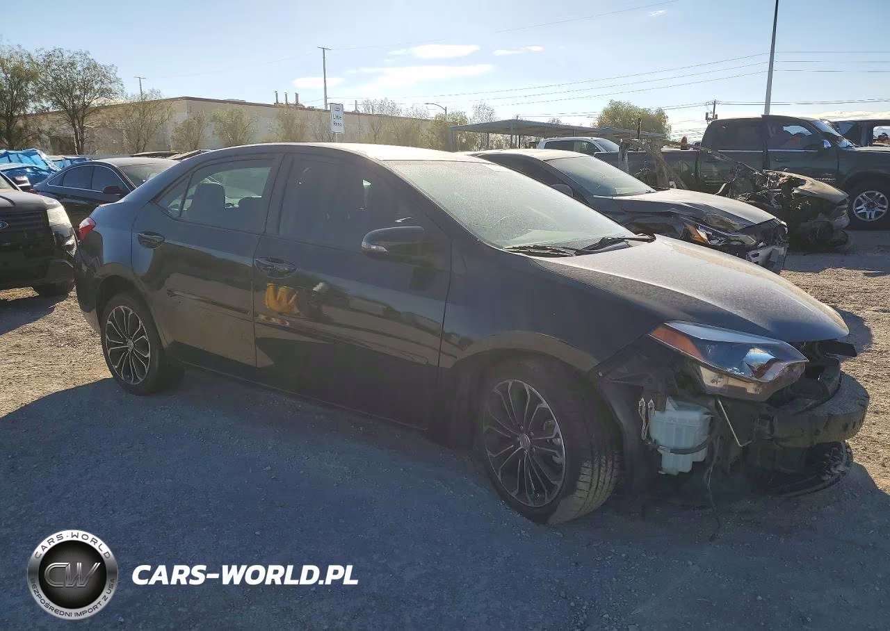 2015 Toyota Corolla S Plus VIN:5YFBURHE0FP291048 - 4
