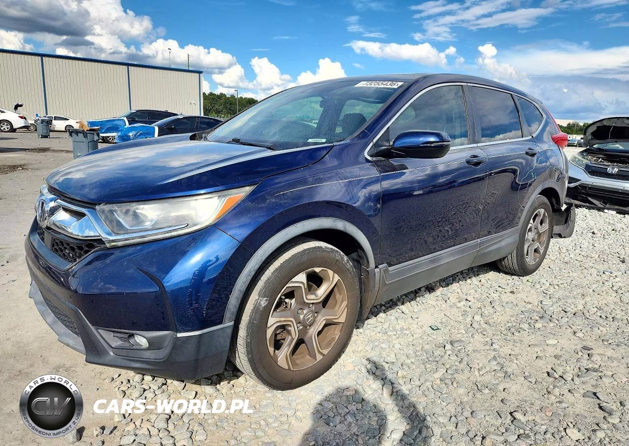 2017 Honda Cr-V Ex VIN:7FARW1H56HE013557 - 1