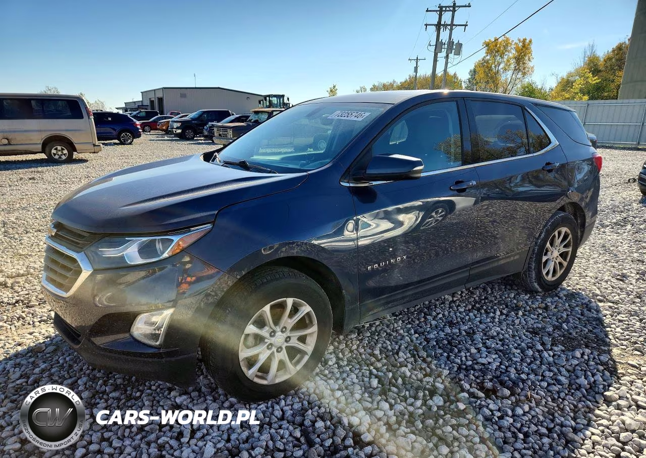 2018 Chevrolet Equinox Lt VIN:3GNAXSEV4JS557589 - 1