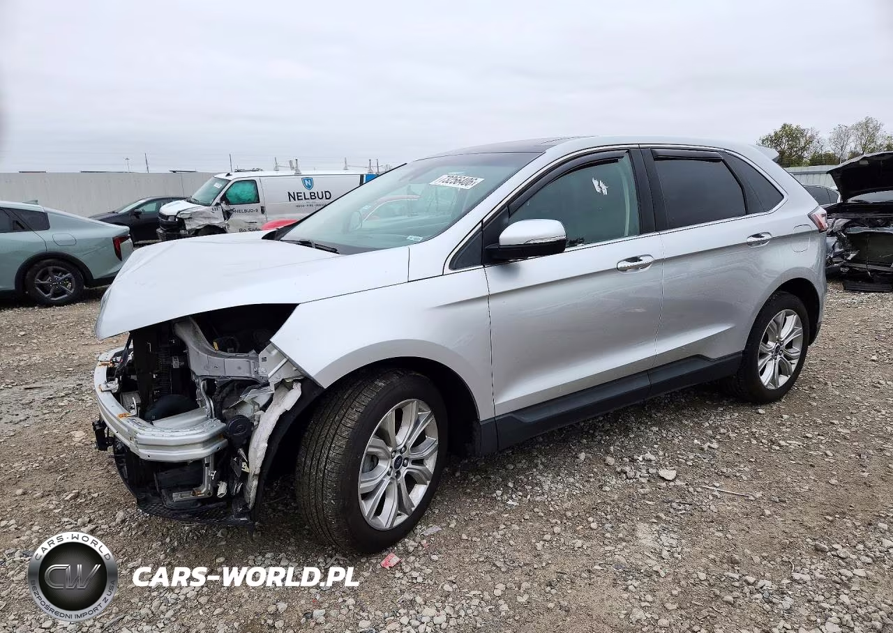2019 Ford Edge Titanium VIN:2FMPK3K90KBB42853 - 1
