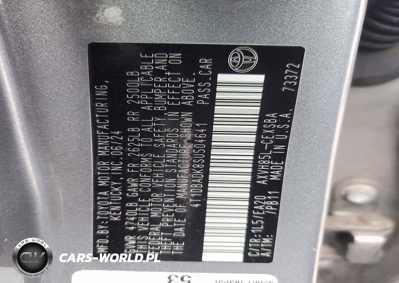 2025 Toyota Camry Se VIN:4T1DBADK8SU504641 - 13