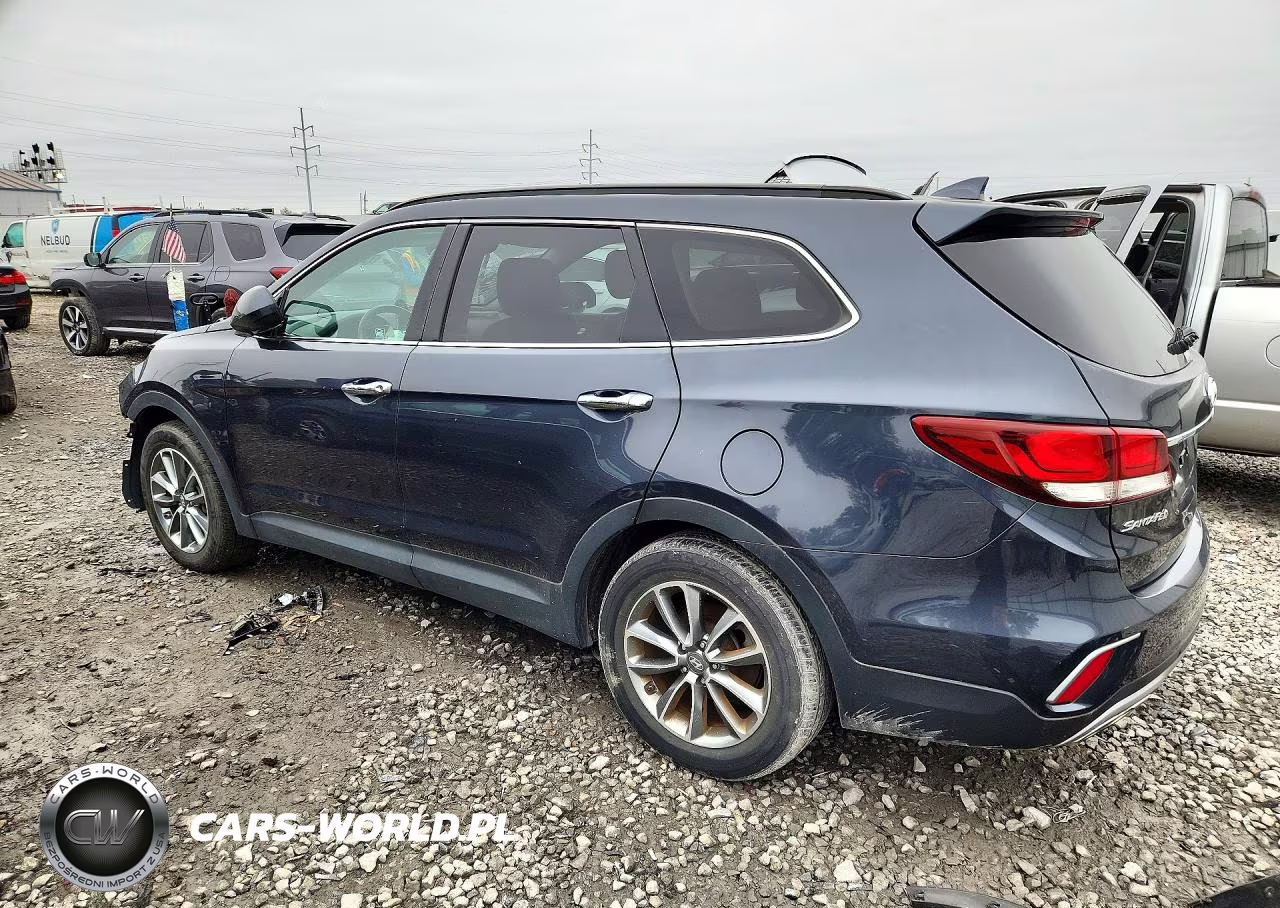 2017 Hyundai Santa Fe Se VIN:KM8SMDHF6HU189282 - 2