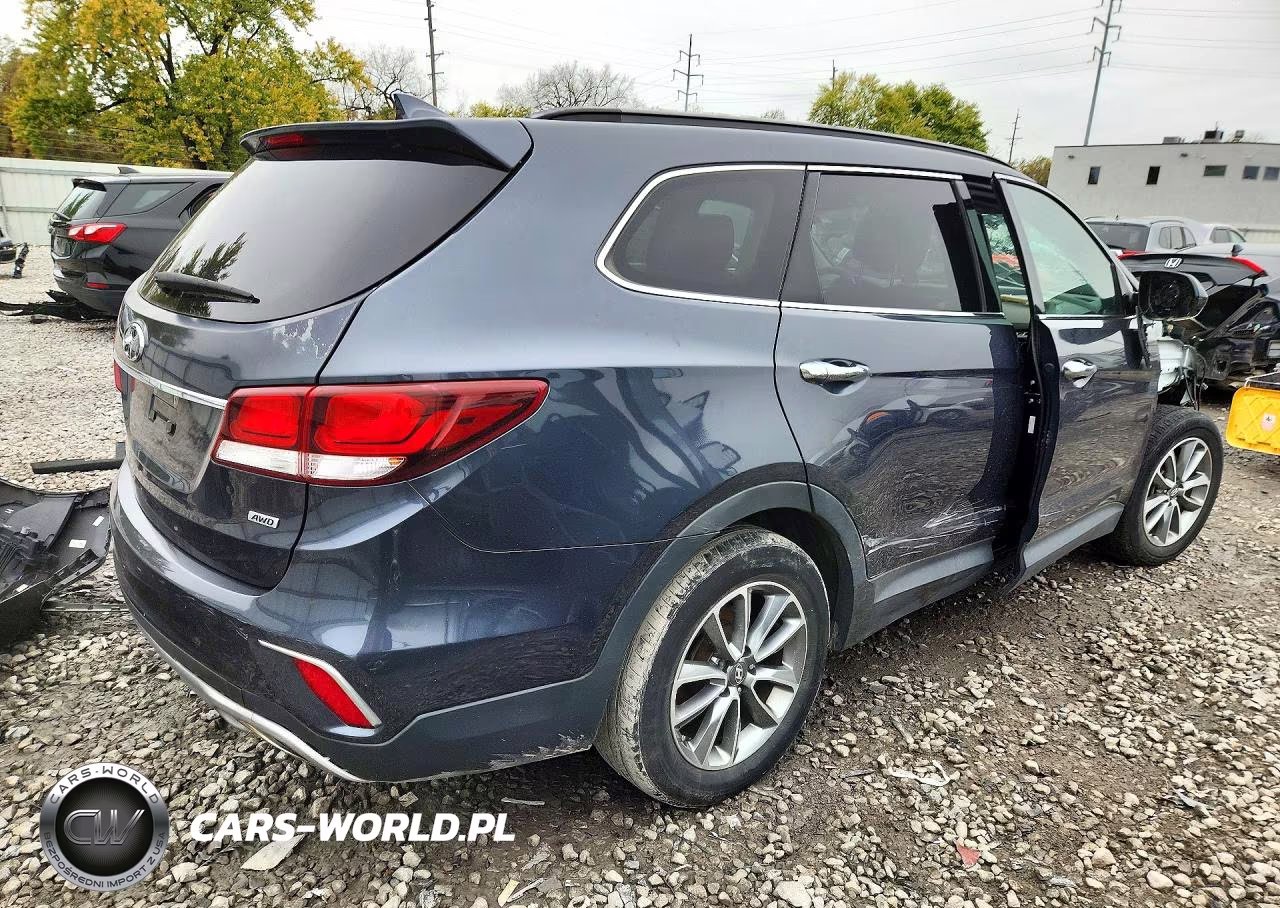 2017 Hyundai Santa Fe Se VIN:KM8SMDHF6HU189282 - 3