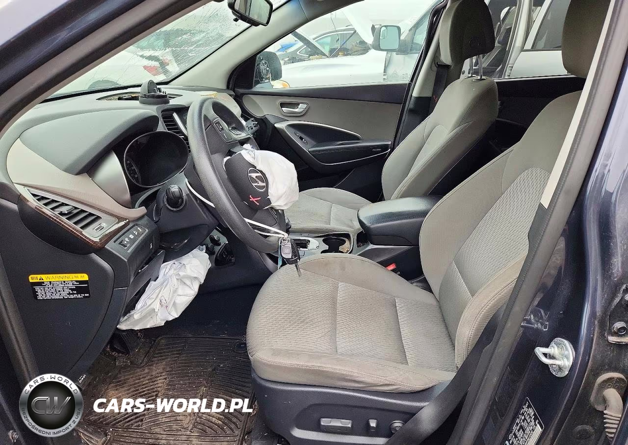 2017 Hyundai Santa Fe Se VIN:KM8SMDHF6HU189282 - 7