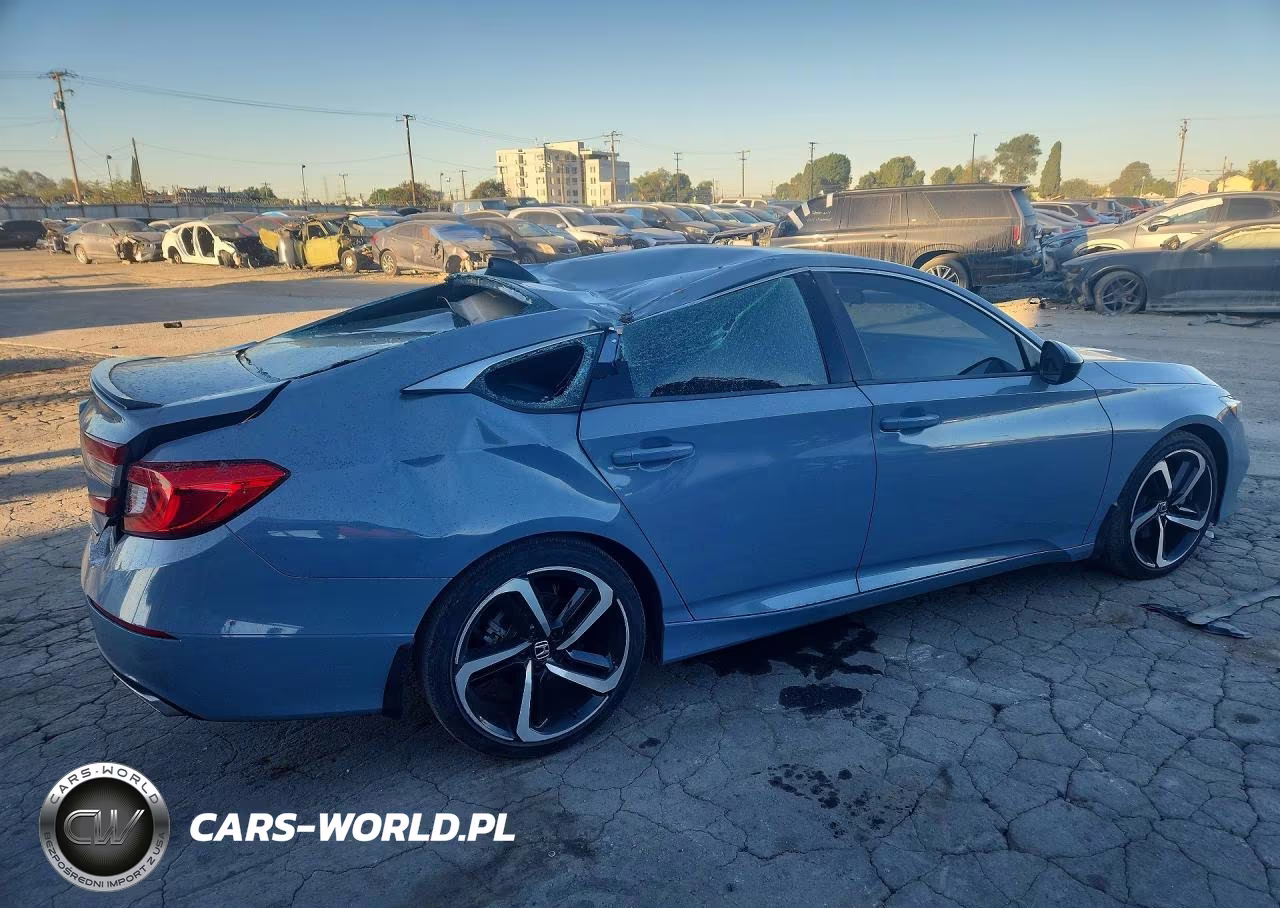 2022 Honda Accord Sport VIN:1HGCV1F34NA012550 - 3