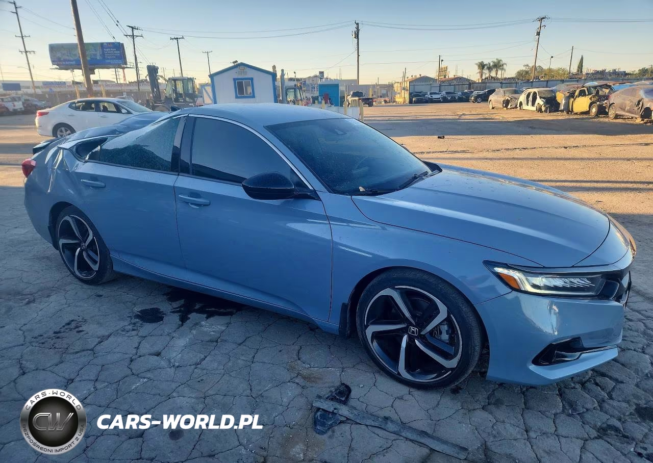 2022 Honda Accord Sport VIN:1HGCV1F34NA012550 - 4