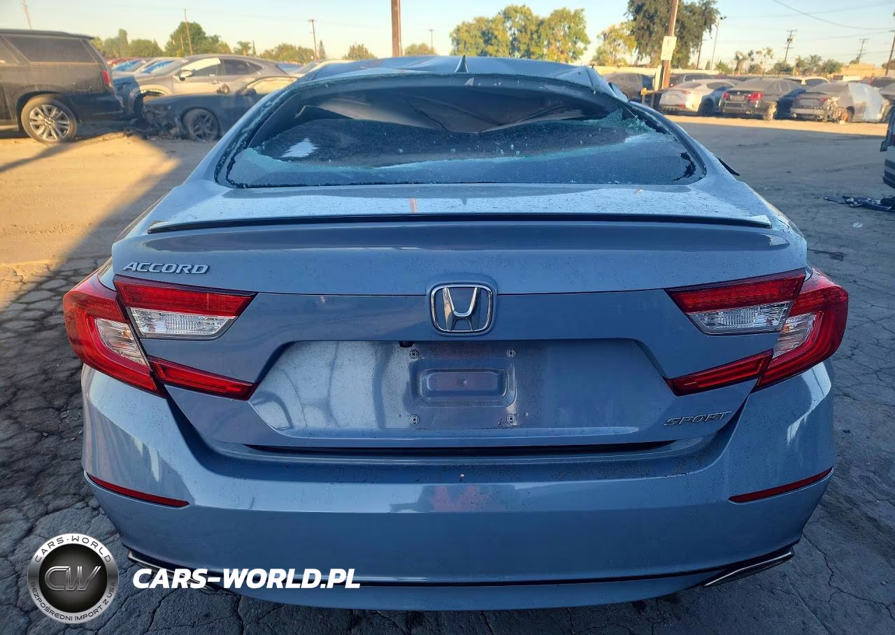2022 Honda Accord Sport VIN:1HGCV1F34NA012550 - 6