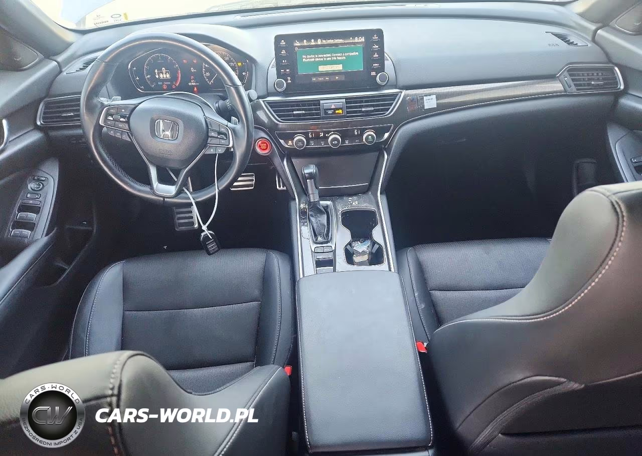 2022 Honda Accord Sport VIN:1HGCV1F34NA012550 - 8
