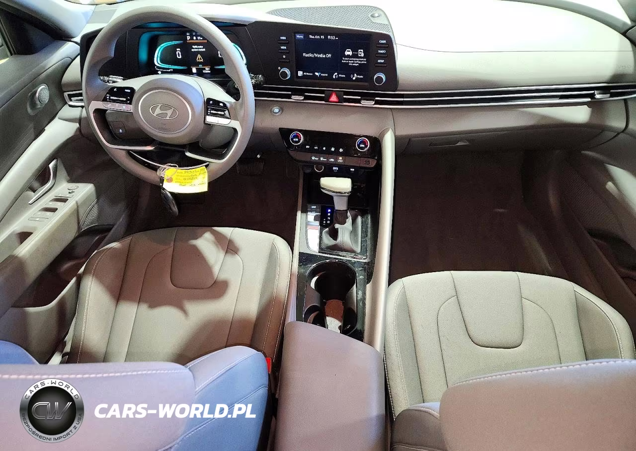 2026 Hyundai Elantra Hybrid Blue VIN:KMHLM4DJ7TU190352 - 8