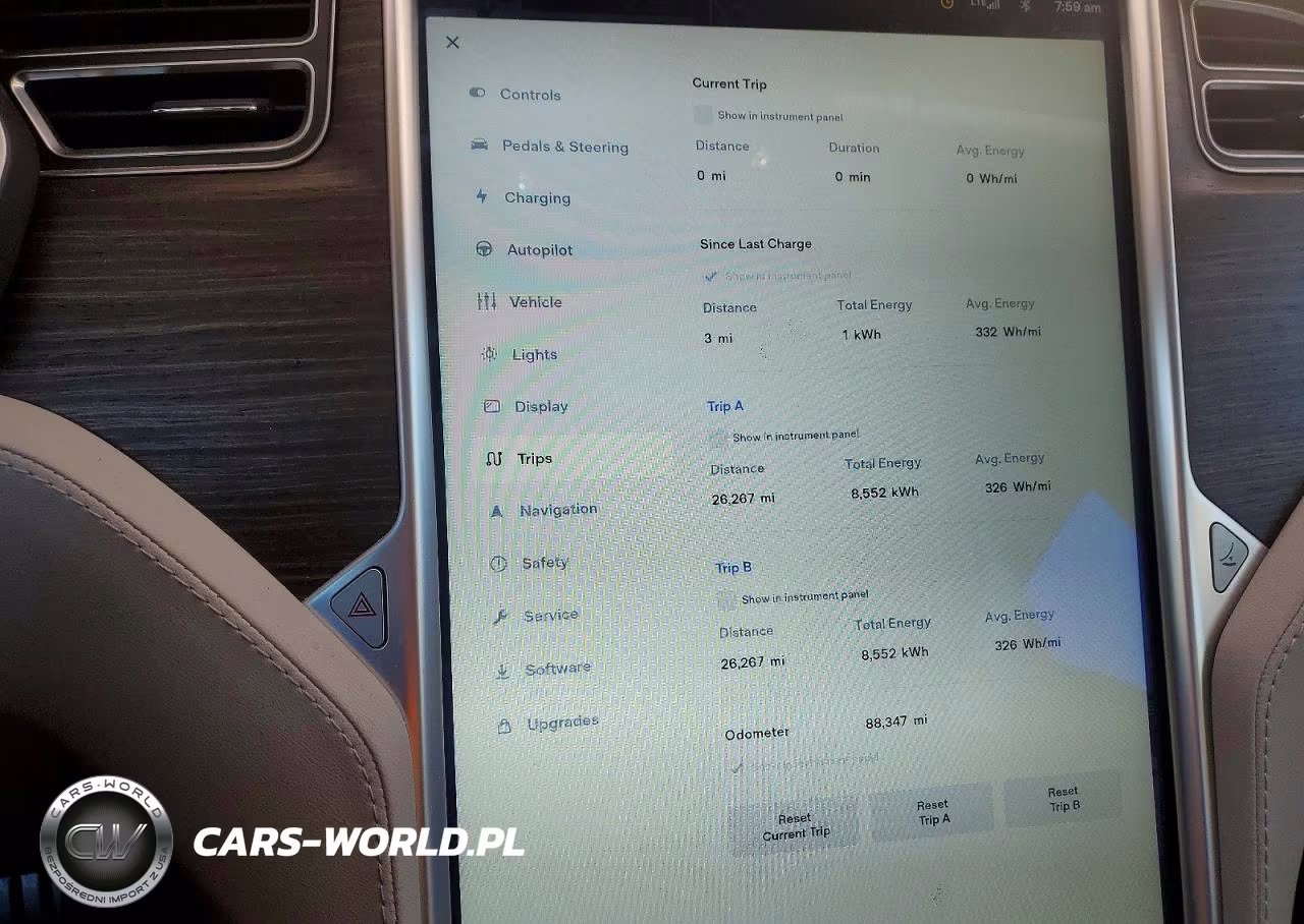 2015 Tesla Model S P85D VIN:5YJSA1H41FF083208 - 9