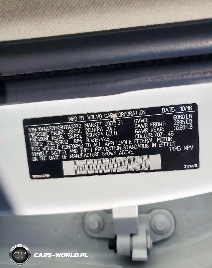 2017 Volvo Xc90 T6 VIN:YV4A22PK9H1143372 - 13