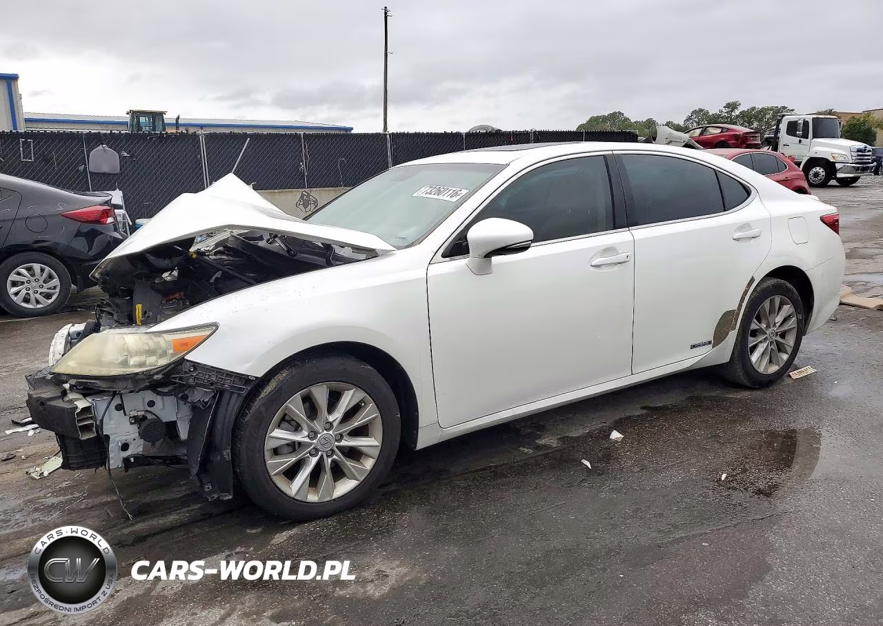 2013 Lexus Es 300H VIN:JTHBW1GG6D2008578 - 1