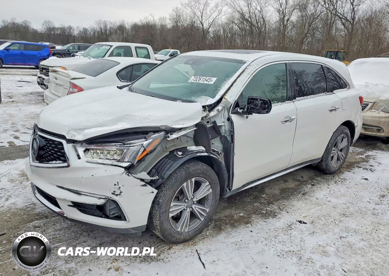 2020 Acura Mdx VIN:5J8YD4H37LL041968 - 1