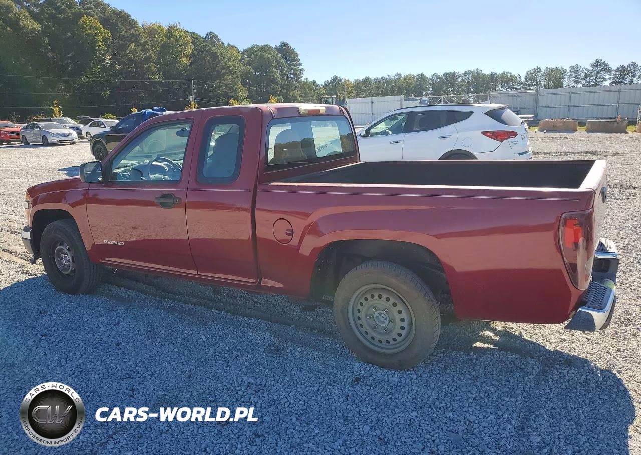 2005 Chevrolet Colorado VIN:1GCCS198758159600 - 2