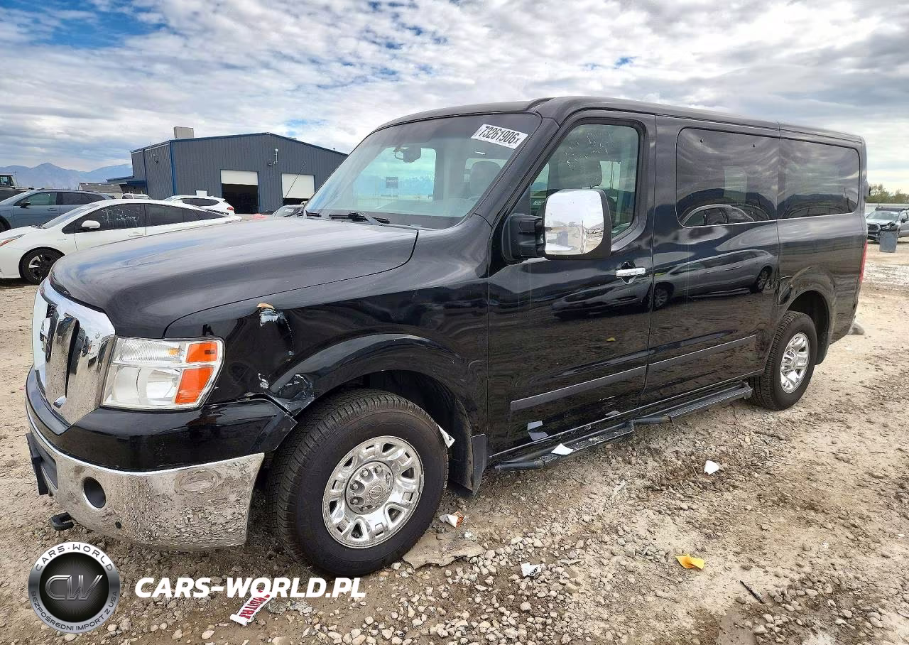 2018 Nissan Nv 3500 Hd Sl VIN:5BZAF0AA9JN853107 - 1