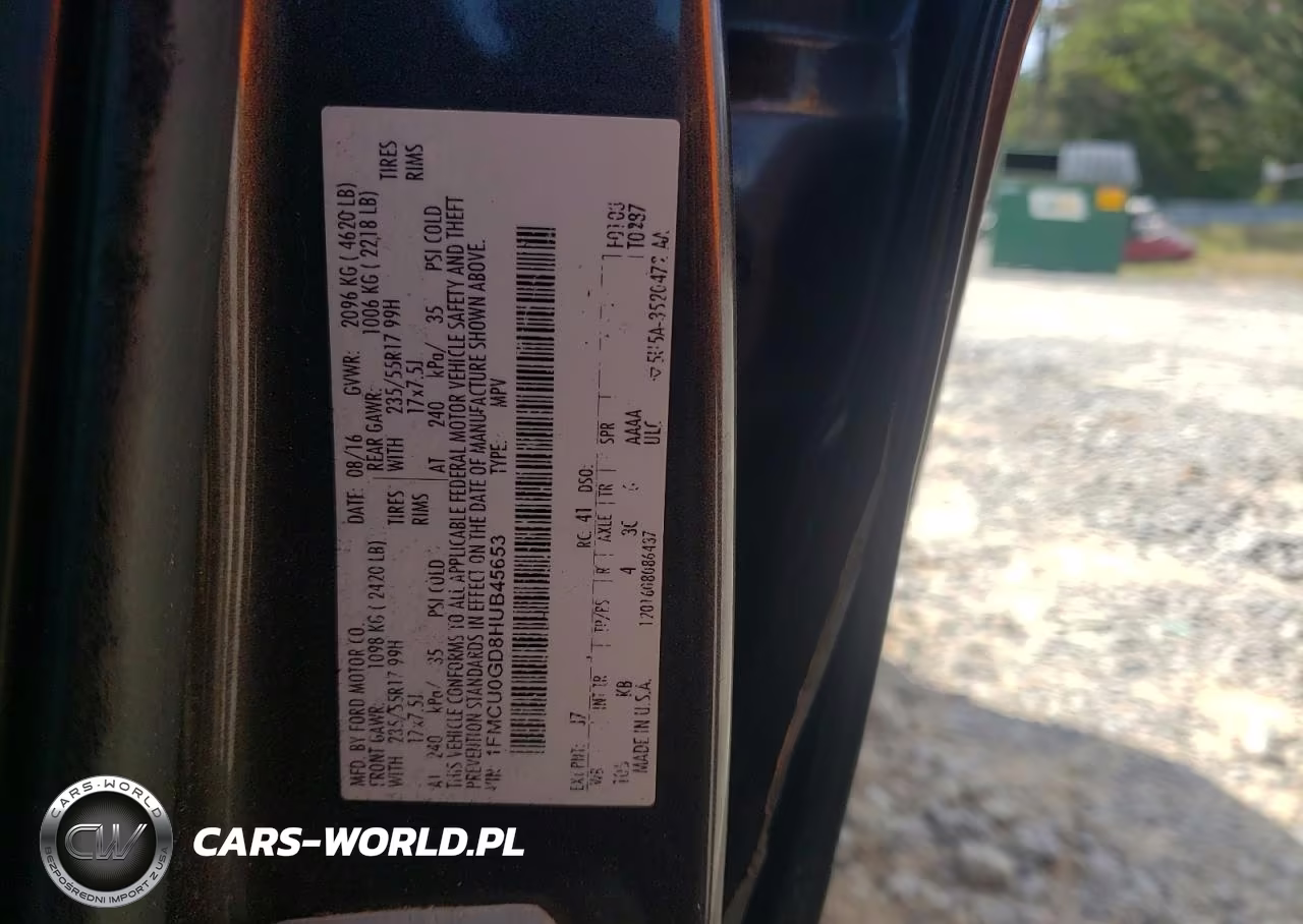 2017 Ford Escape Se VIN:1FMCU0GD8HUB45653 - 13