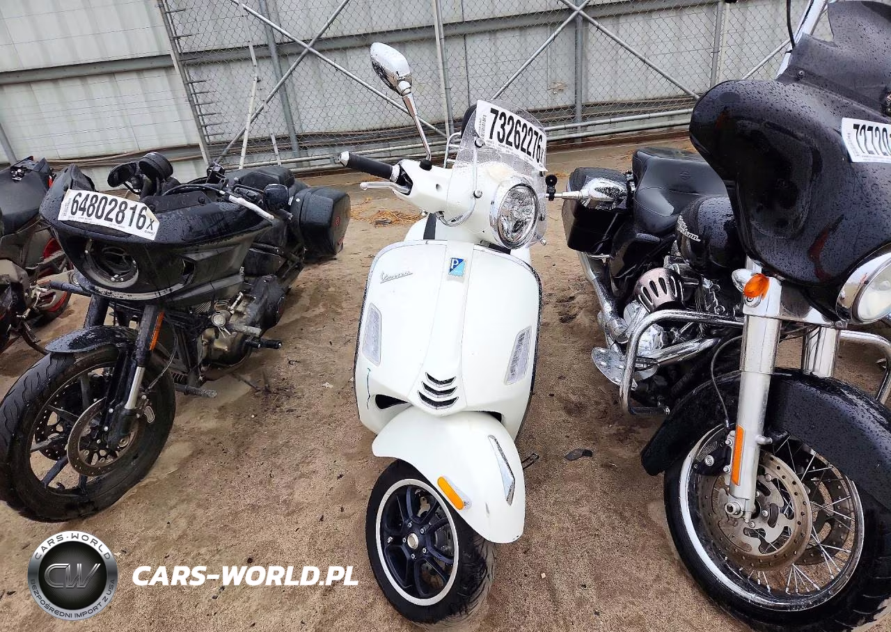 2023 Vespa Gts-Sei Giorni 300 VIN:ZAPMD39M8P5100291 - 2