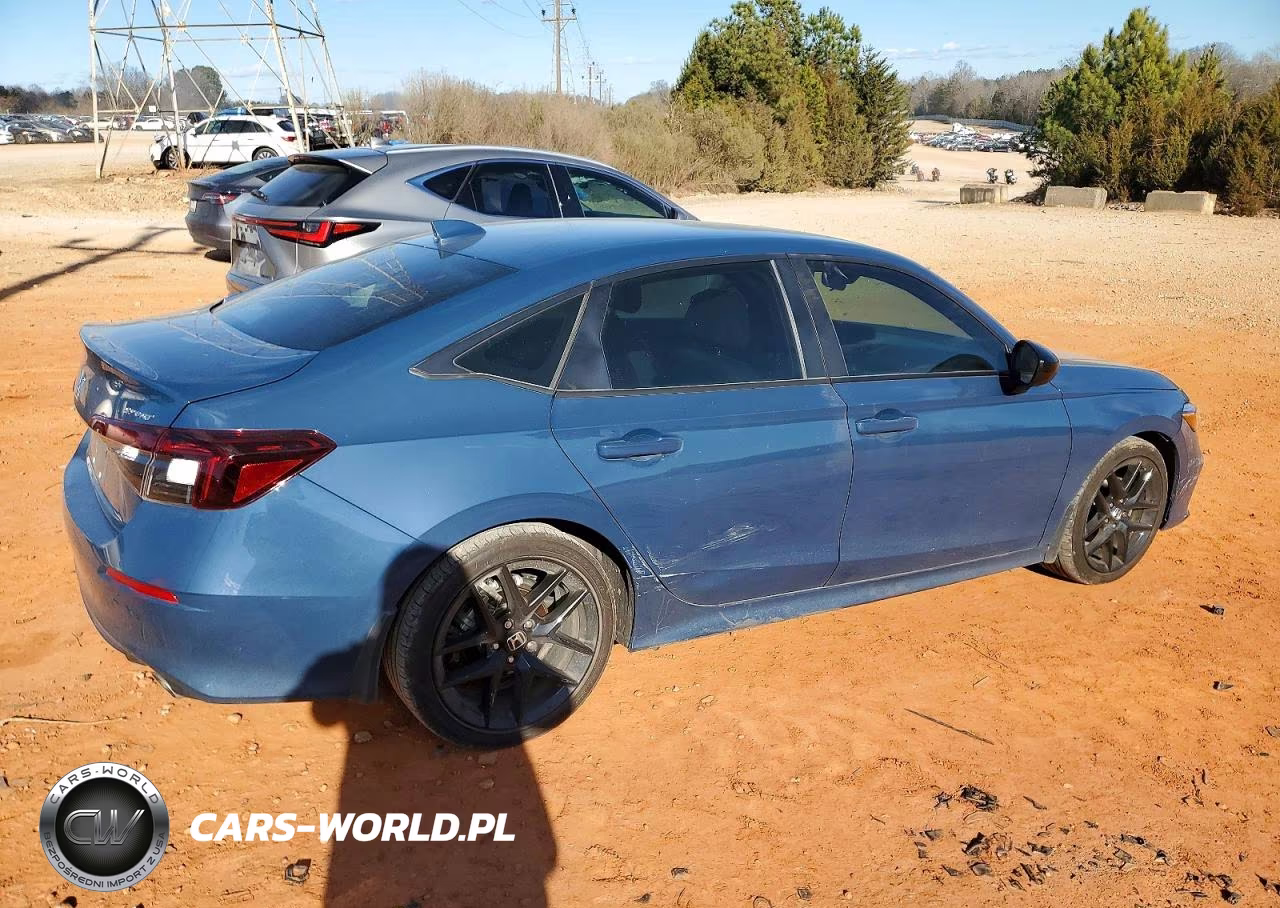 2025 Honda Civic Sport VIN:2HGFE2F52SH581253 - 3